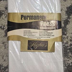 Vintage White Pocket Square